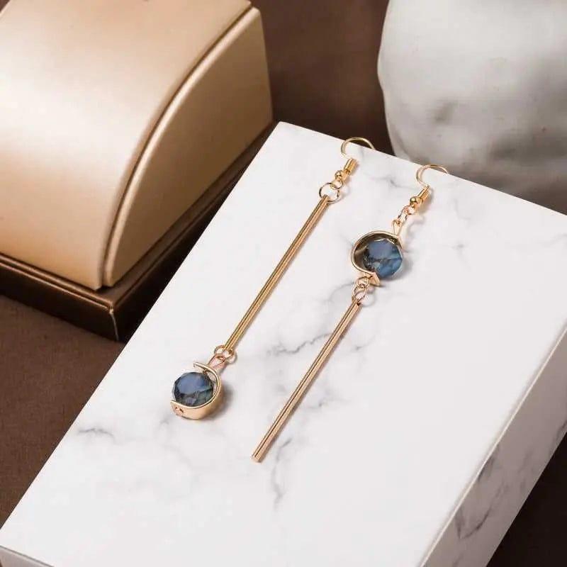 Gold Plated Artificial Stones Studs