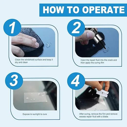 Windshield Crack Repair Kit